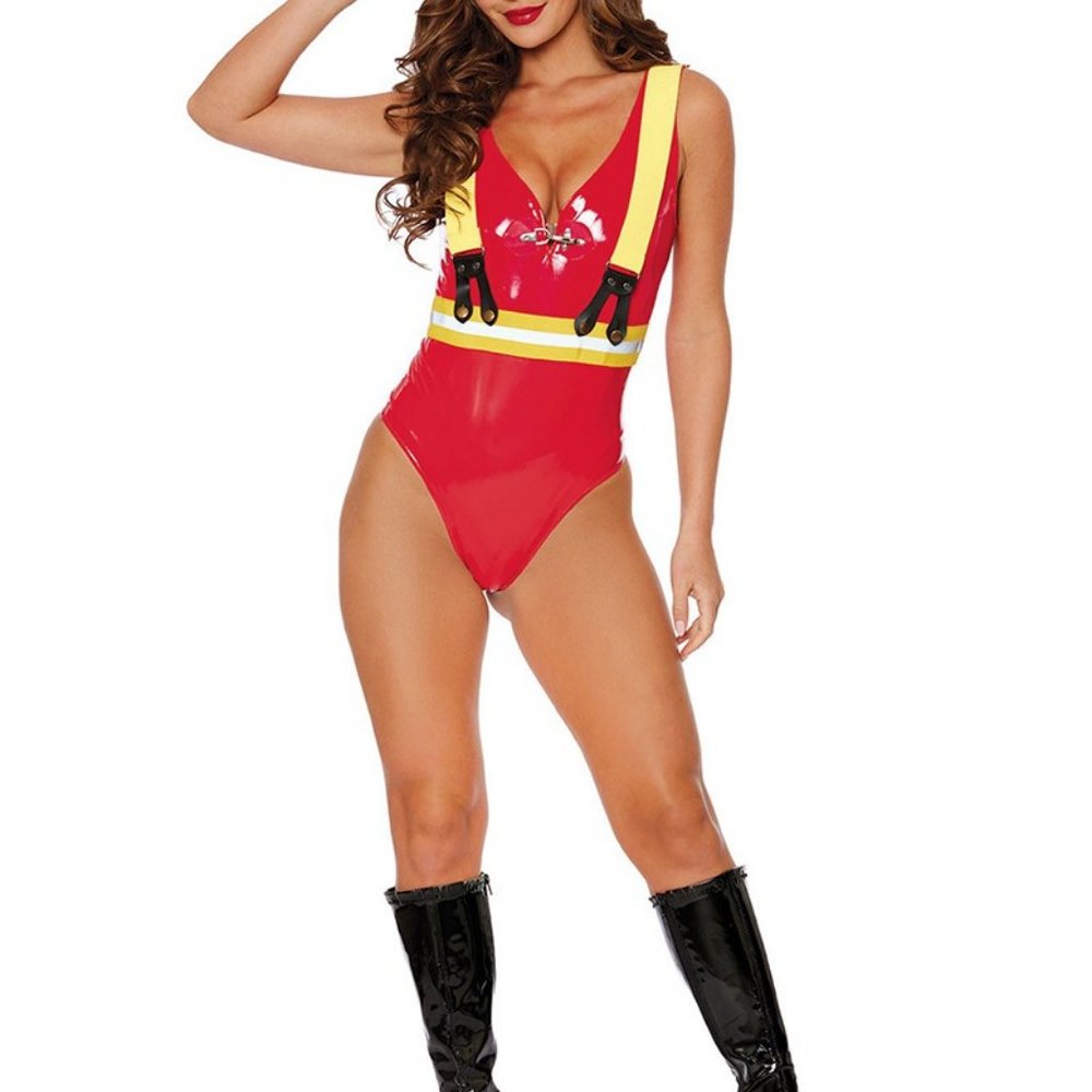 Fiery Fatale Halloween Cosplay Costume Size - S